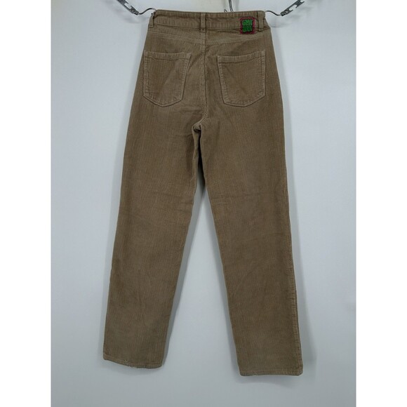 Empyre Tori Corduroy Pants Women’s 0 tan ‎ High Rise Relaxed Grunge Skate Y2K - Picture 3 of 9